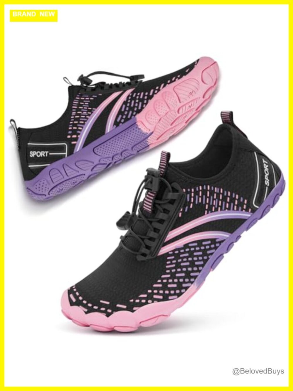 ATHMILE Hiking Barefoot Water Shoes Quick Dry Non-Slip Aqua Swim Beach